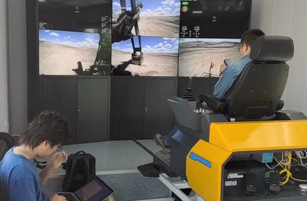 6-DOF motion platform 5G remote scene