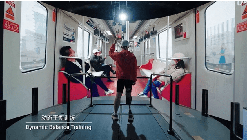 Dynamic balance training