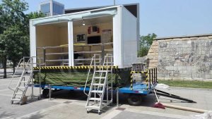 Earthquake Simulator 10 earthquake mobile hut