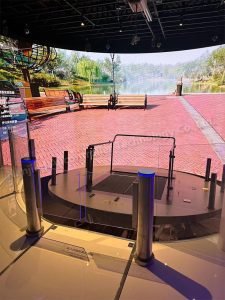 Malaysian Hospital Medical Training Simulator Project 10 On-site photos of 6DOF rehabilitation training platform