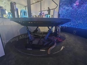 Malaysian Hospital Medical Training Simulator Project 12 On-site photos of 6DOF rehabilitation training platform