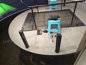 Malaysian Hospital Medical Training Simulator Project 14 On-site photos of 6DOF rehabilitation training platform