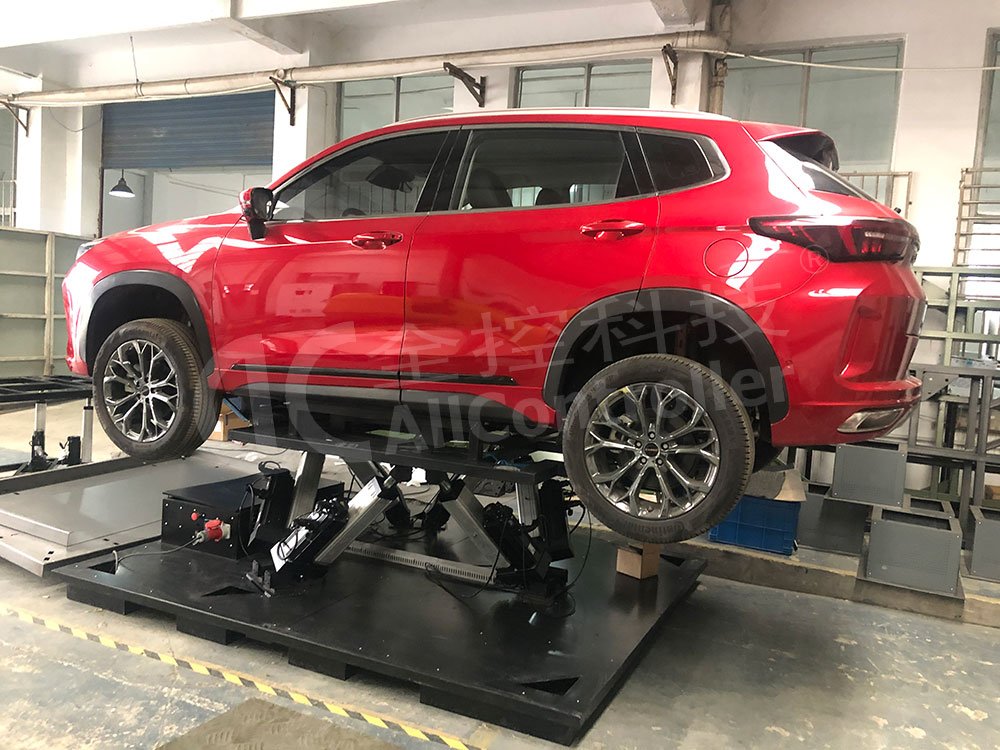 6DOF real car driving simulator