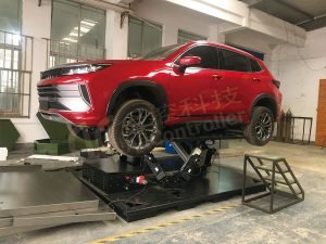 6-DOF Red Real Car Driving Simulator