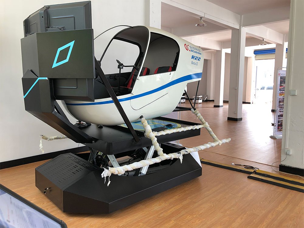 R22 Helicopter Flight Simulator