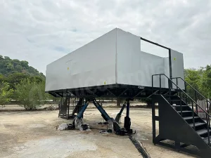 Emergency training simulation platform 7 6DOF Emergency training simulation platform details