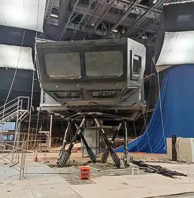 Film and television shooting flight simulator case