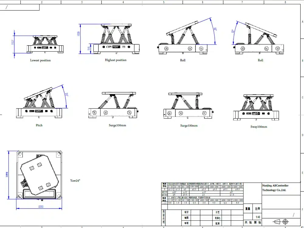 ACE-6DOF-1500 design drawings