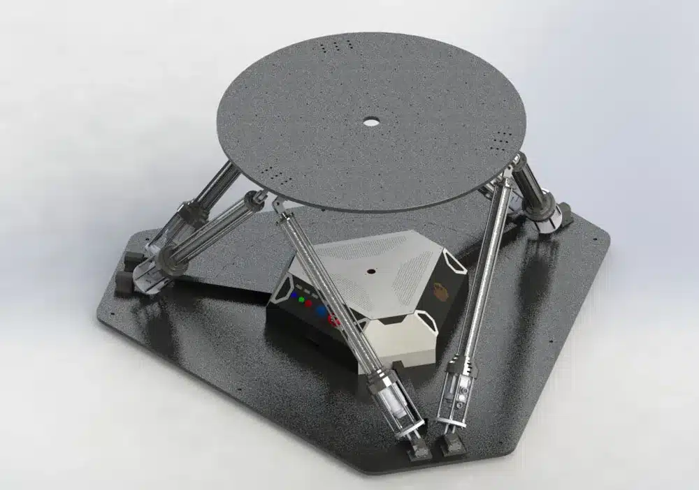 6DOF motion platform (800KG)​ renderings