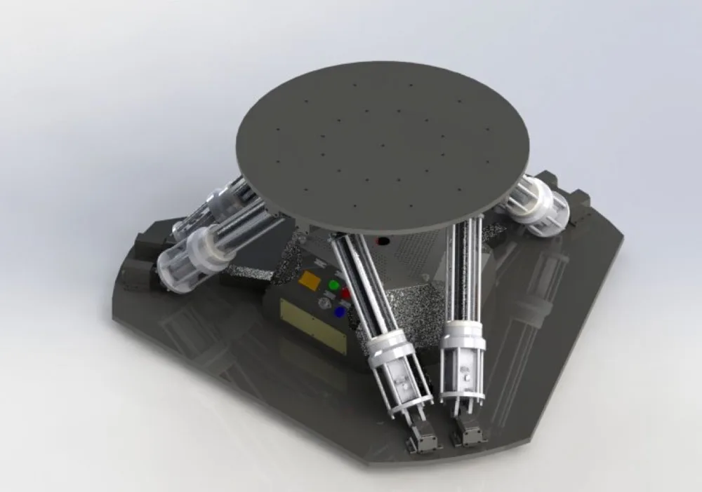 6DOF motion platform (300KG)​ renderings