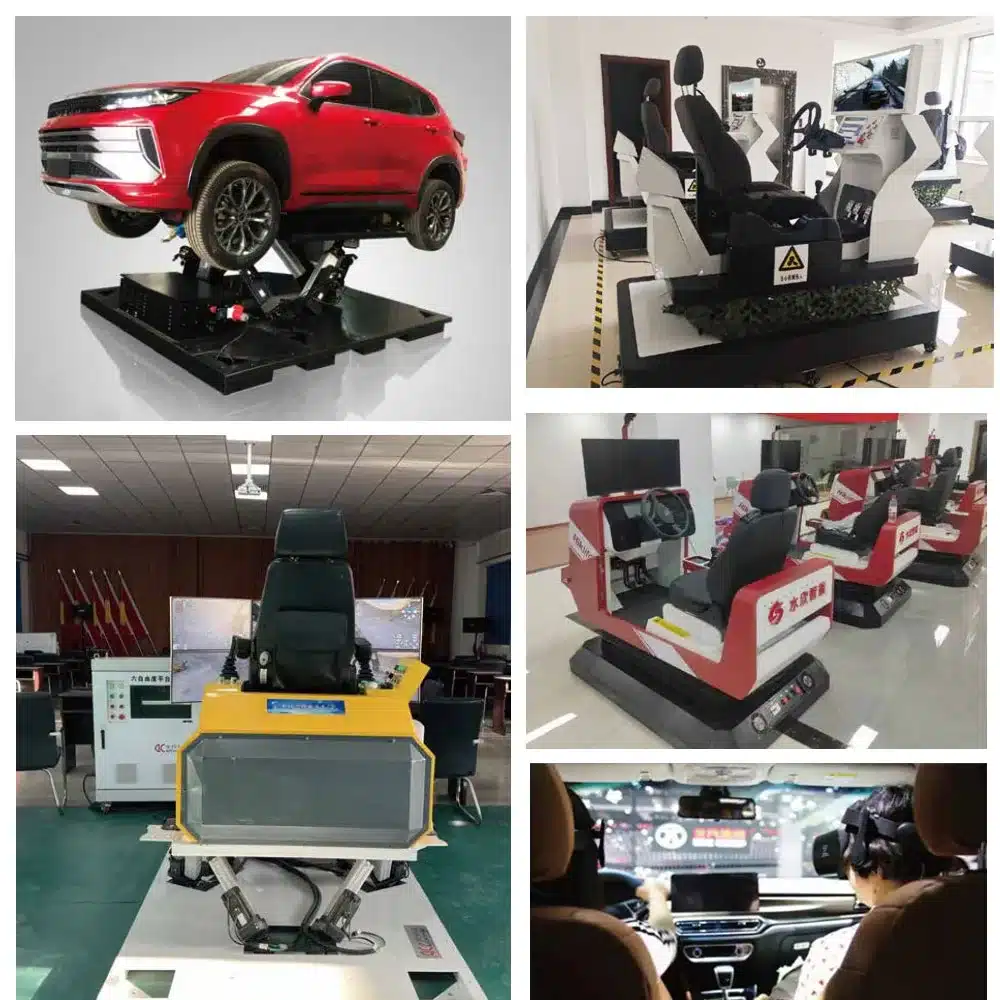 Application scope of 6DOF racing simulator