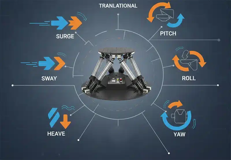6DOF motion platform motion posture
