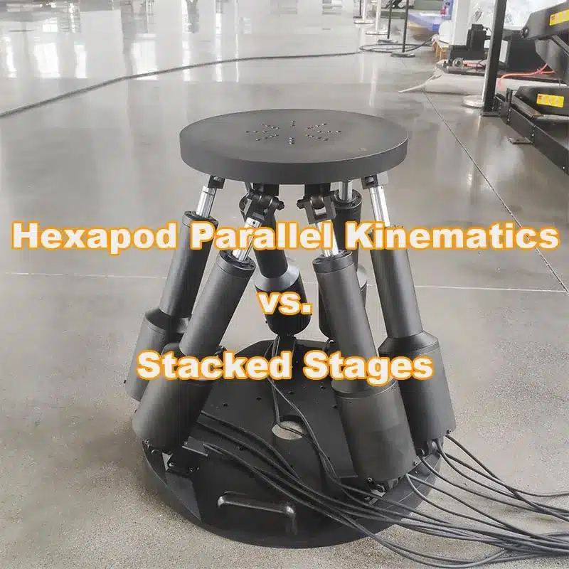 Parallel Kinematics Hexapod vs. Stacked Stages